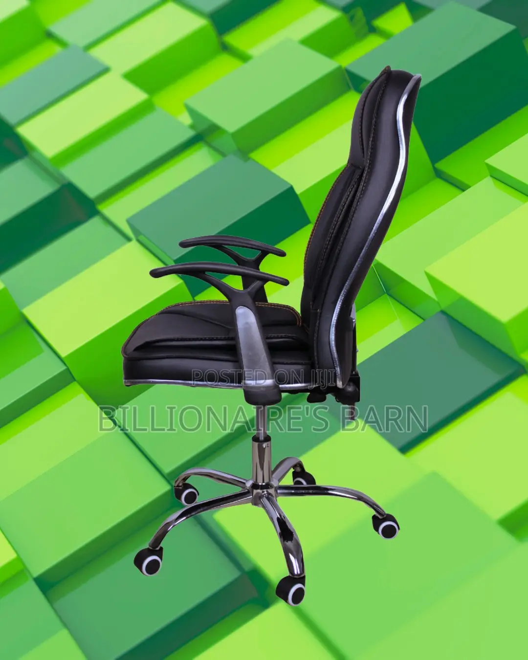Executive Leather Office Chair (Stylish) — Only a Few Left