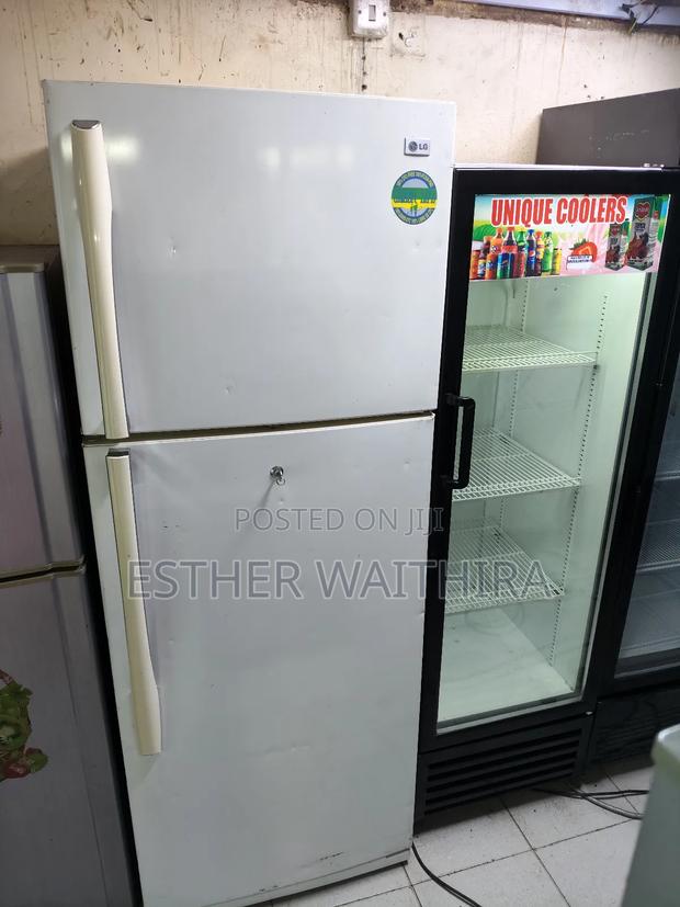 Greenlife Lg White Fridge 400litres on Sale