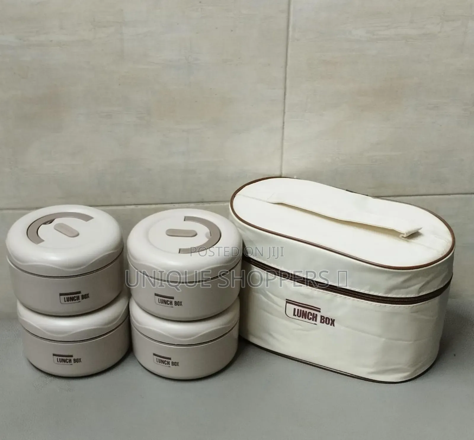 *3 Layers Portable Stainless Steel Round Lunch Box With Insulatedlunch