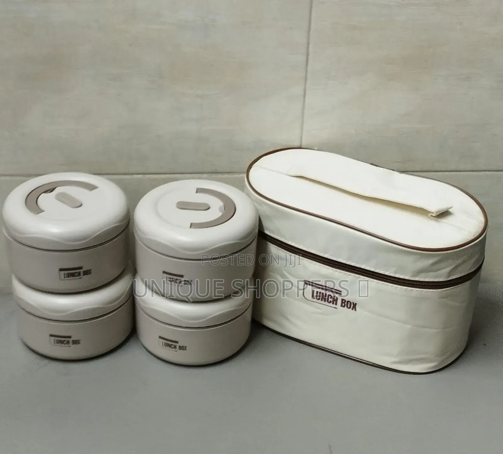 *3 Layers Portable Stainless Steel Round Lunch Box With Insulatedlunch