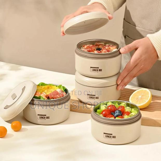 4 in 1 Lunch Insulated Set With Dining Cutlely - thumbnail 4