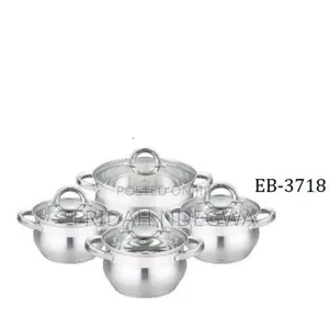 *8pc Edenburg Stainless Steel Cookware