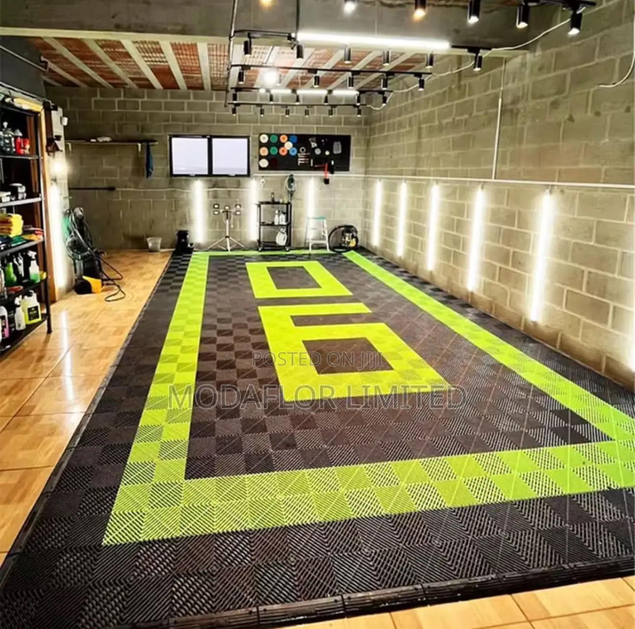 Garage Mats – Shock Oil Resistant Flooring