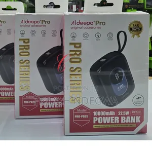 Aldeepo Pro-Pd25 10000mah 22.5w Super Fast Charging Power Bank