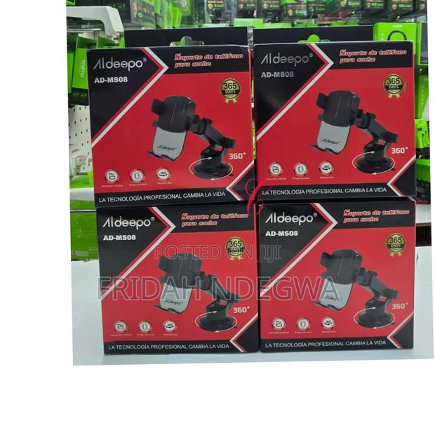 Aldeepo Ad-Ms08 *3600 Rotation* Phone Car Mount