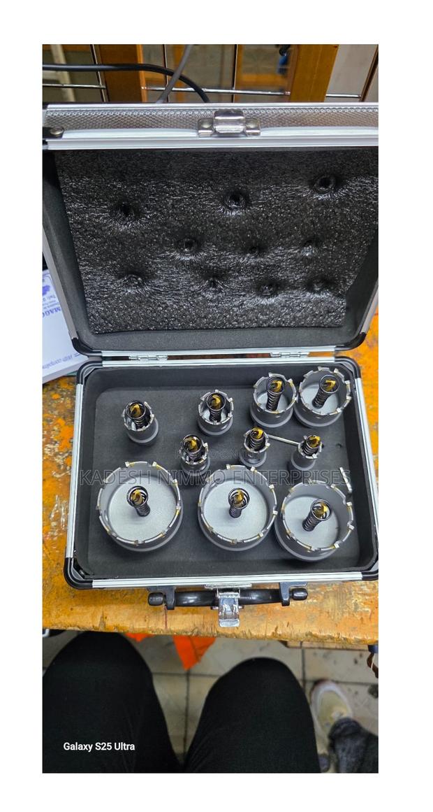 10pcs Holesaw Set – For Metal, Wood Plastic Cutting - main view
