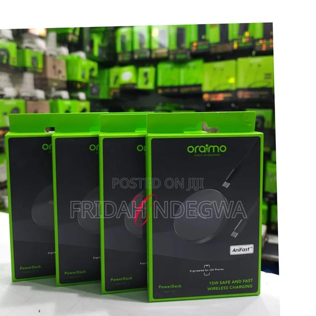 Oraimo Owh-1151 15w Safe and Fast Magnetic Wireless Charging Pad