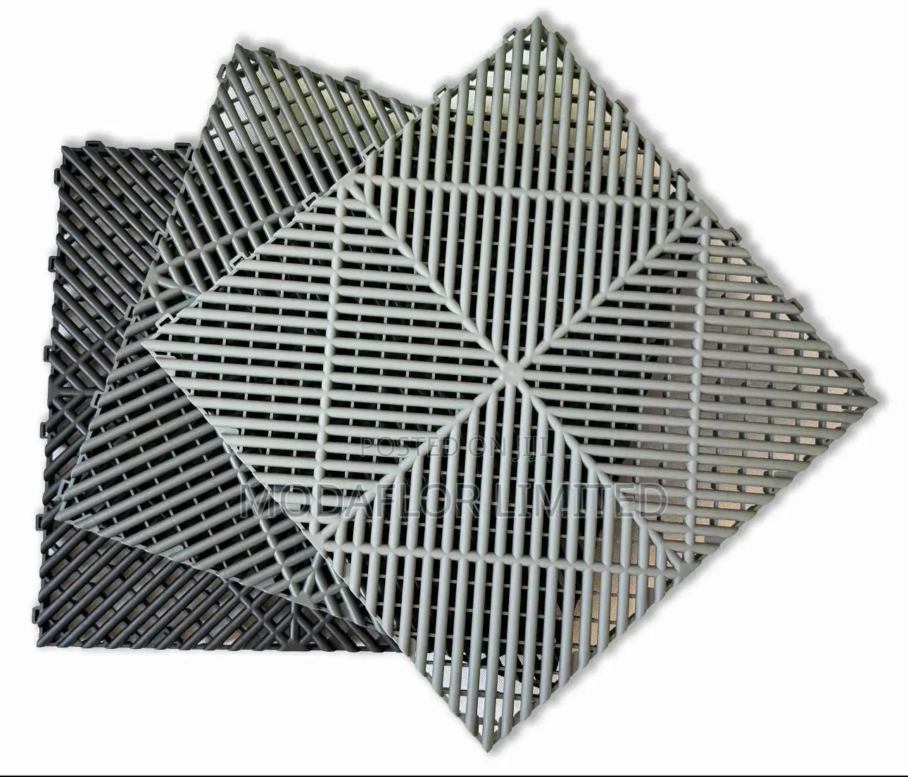 Easy Install Garage Floor Mats – Heavy Duty 40×40cm Tiles