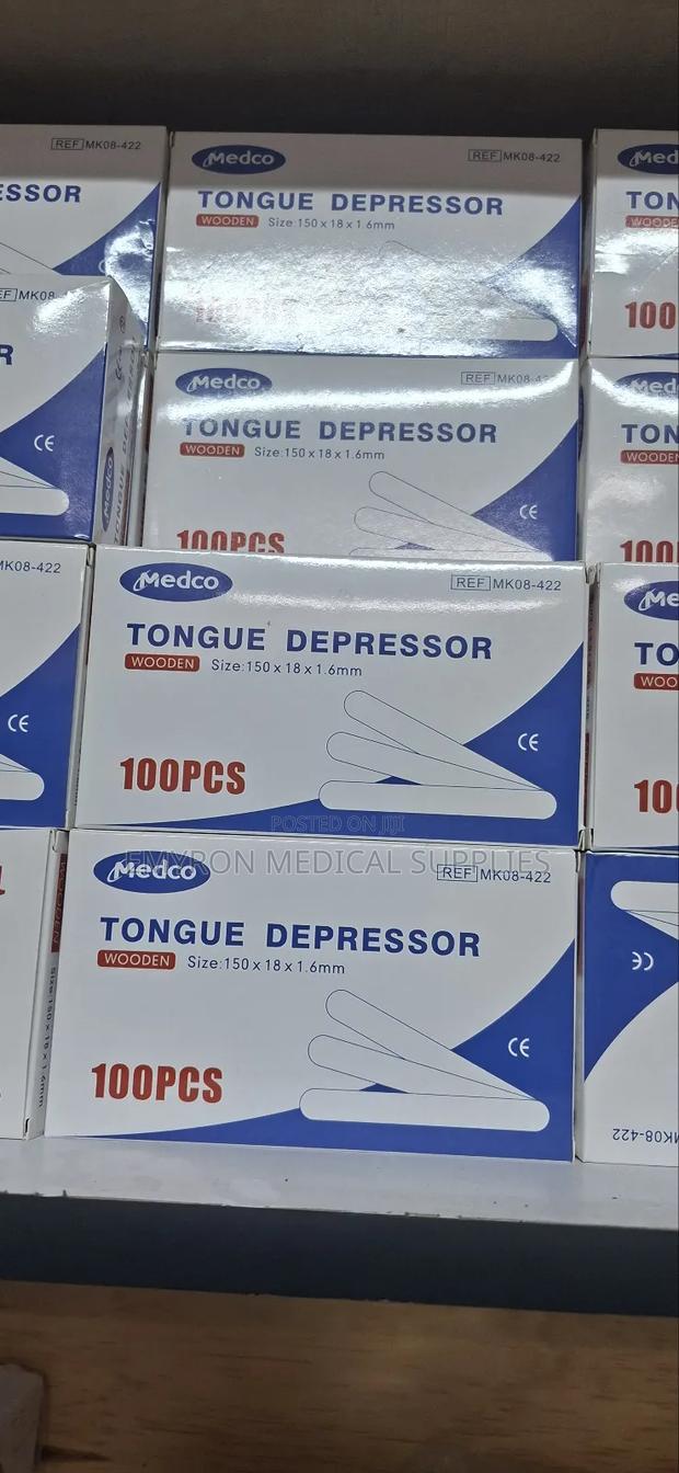 Wooden Tongue Depressor - main view