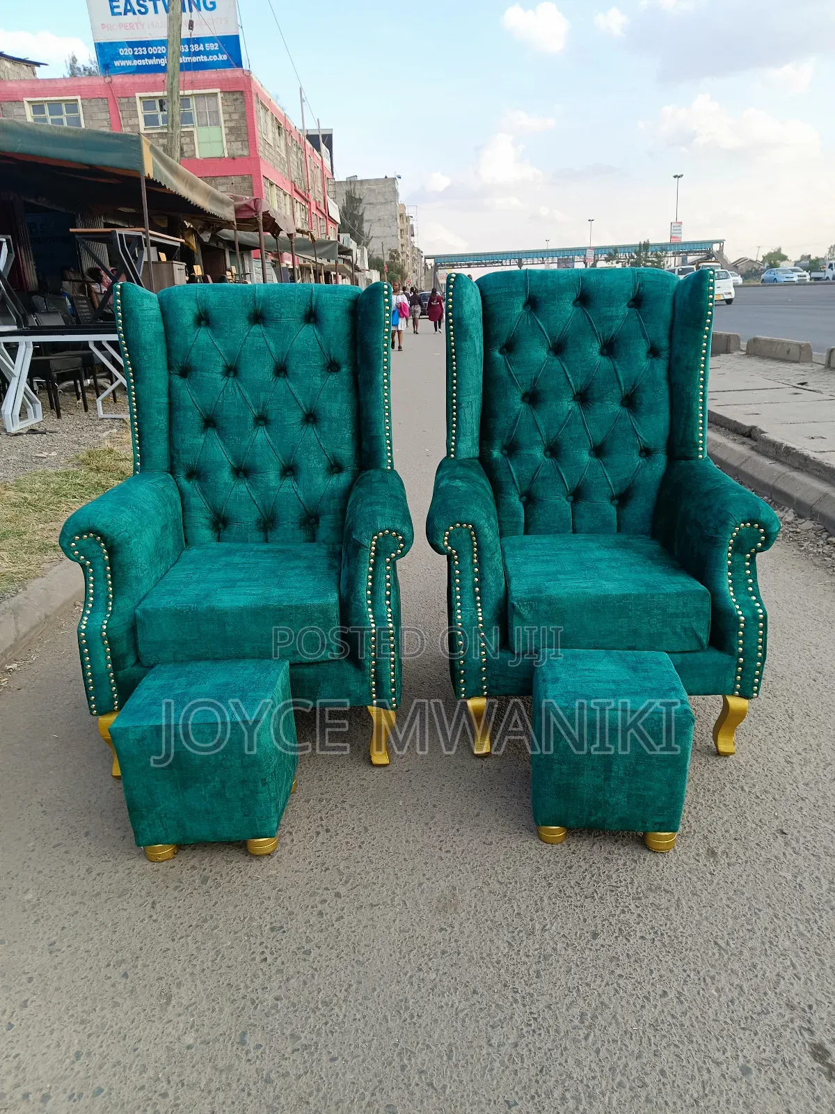 2 Sets Pof Pedicure Seats or Manicure Seats, With High Density Cushion