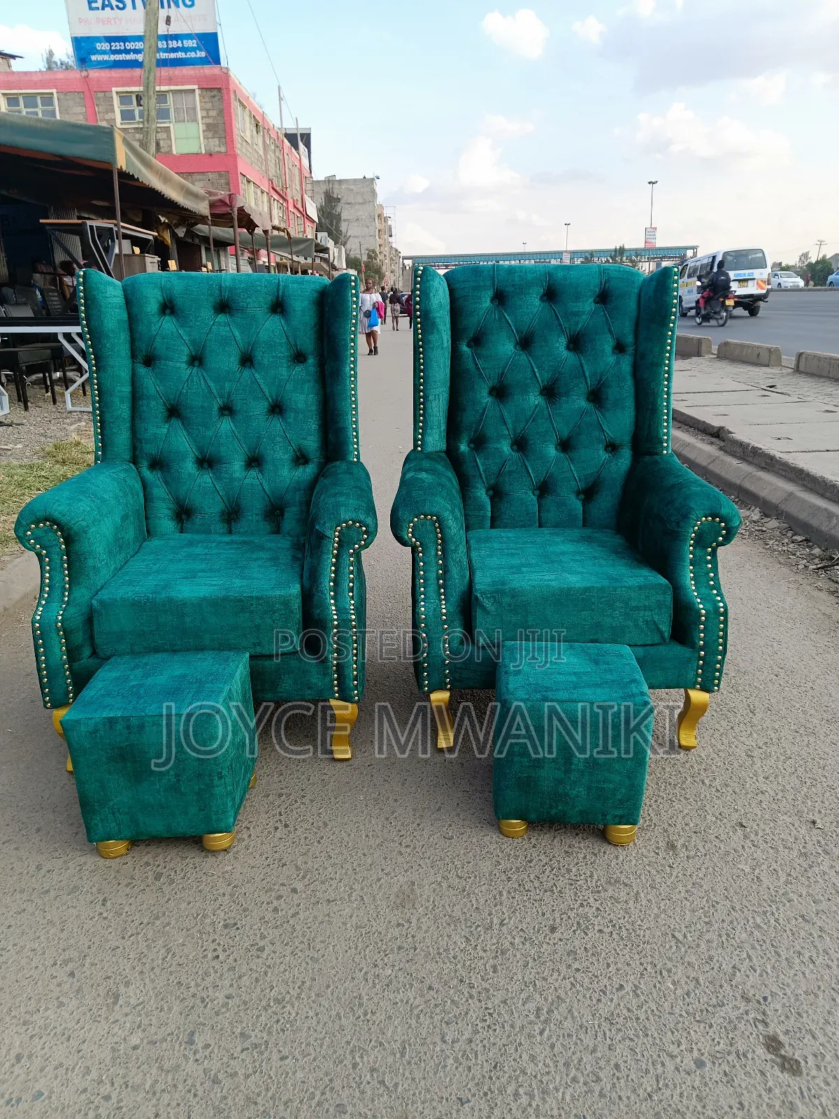 2 Sets Pof Pedicure Seats or Manicure Seats, With High Density Cushion