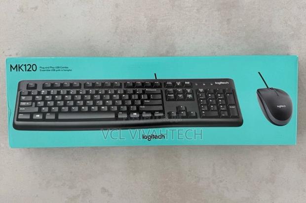 Logitech Mk120 Corded Keyboard And Mouse Combo - main view
