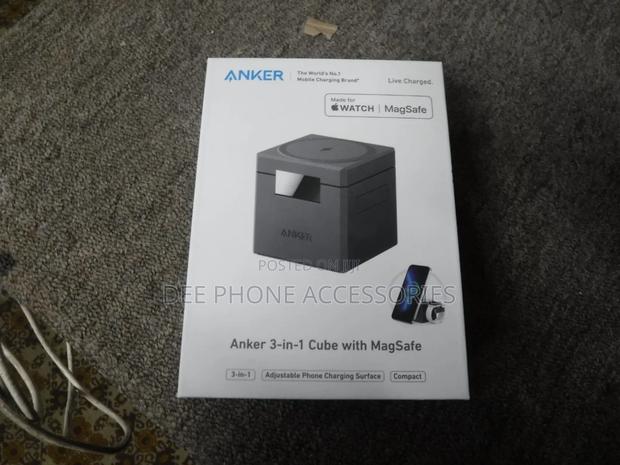 Anker 3 in 1 Cube With Magsafe Witreless Charging Station - thumbnail 2