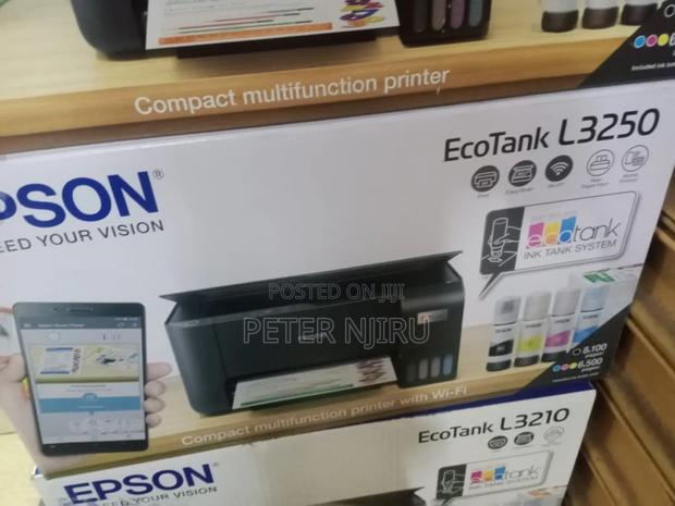 Epson Ecotank L3250 A4 Wi-Fi All-in-One Ink Tank Printer{Wi-Fi}