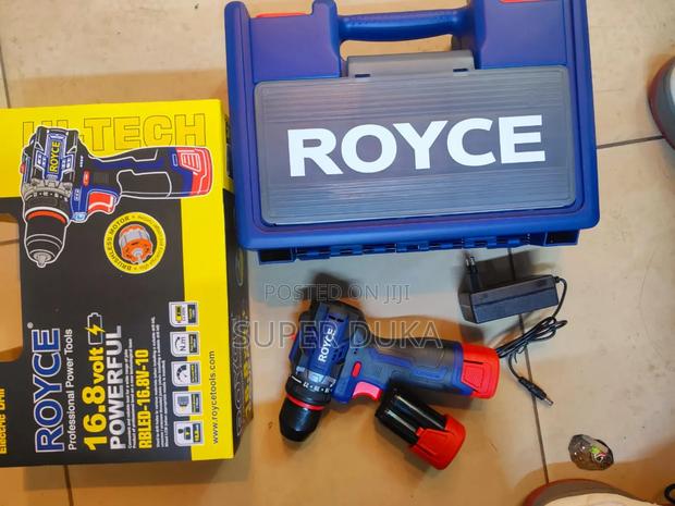 Royce Professional Power Tools 16.8v Brushless Cordless Drill.