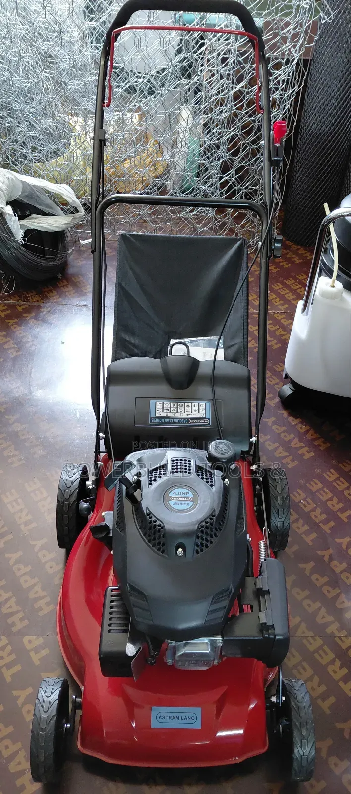 Astramilano Lawnmower 18inches 140cc 4hp Hand Push