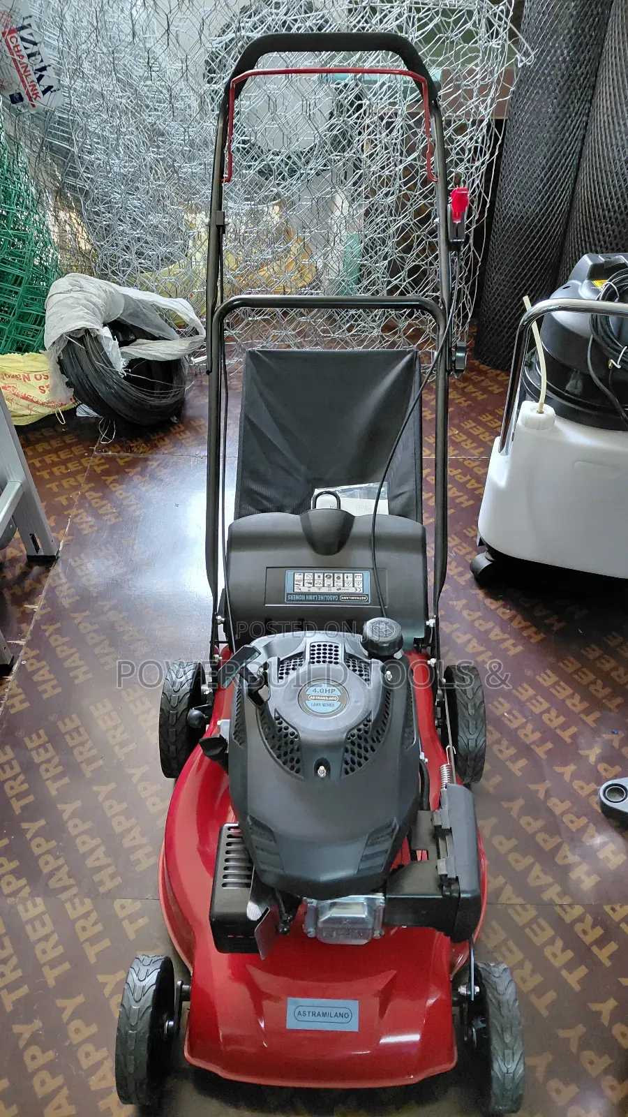 Astramilano Lawnmower 18inches 140cc 4hp Hand Push
