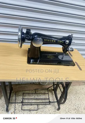 Singer Sewing Machine + Table