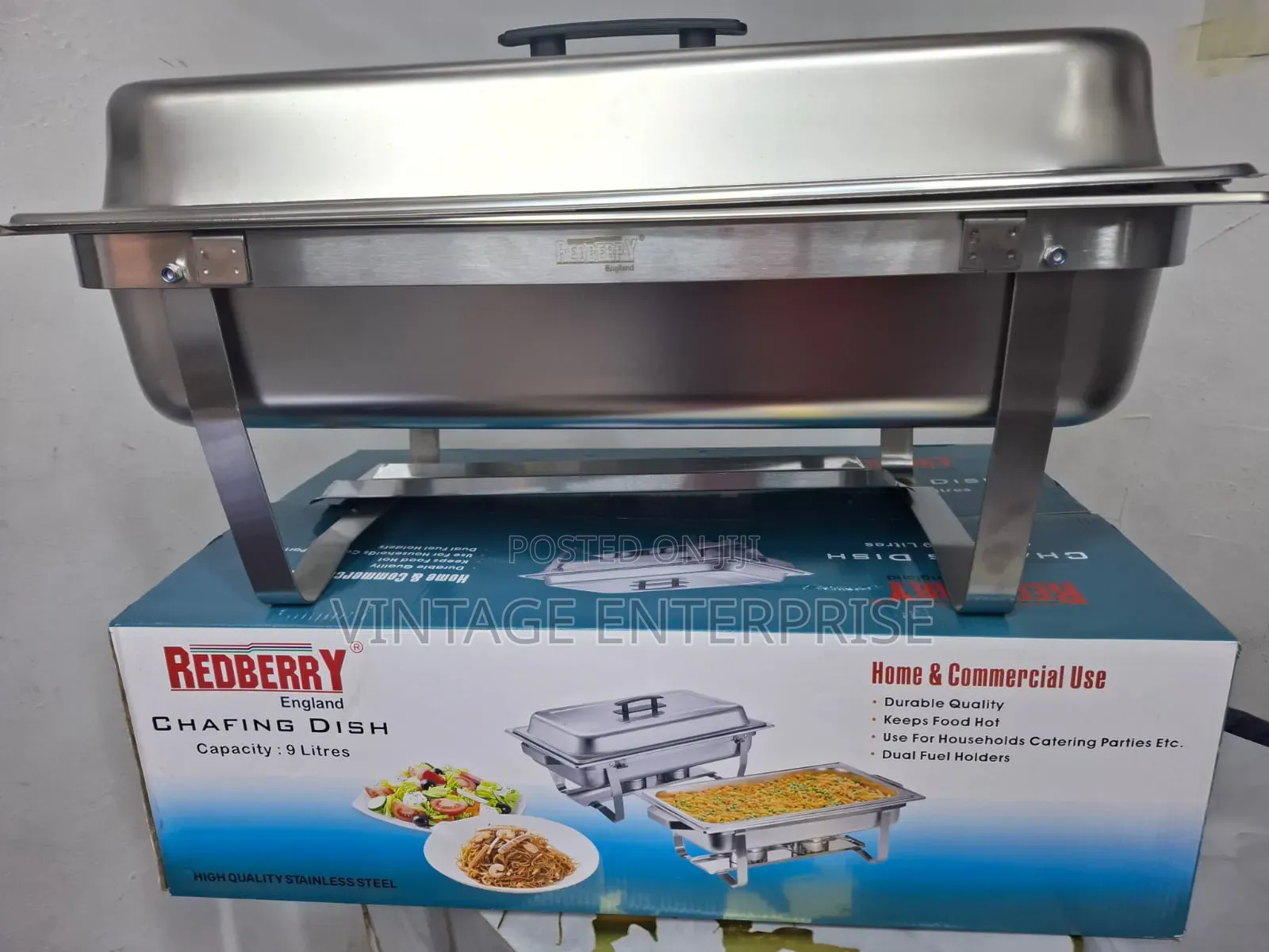 Redberry Double 9l Chaffing Dish