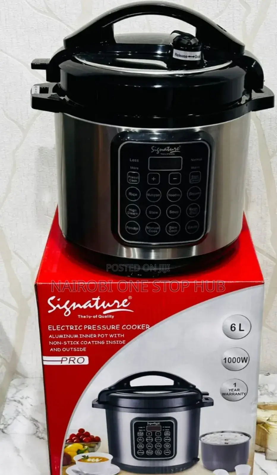 Signature 6l Electric Pressure Cooker