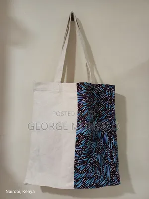 Colorful Cultural Print Tote Bags