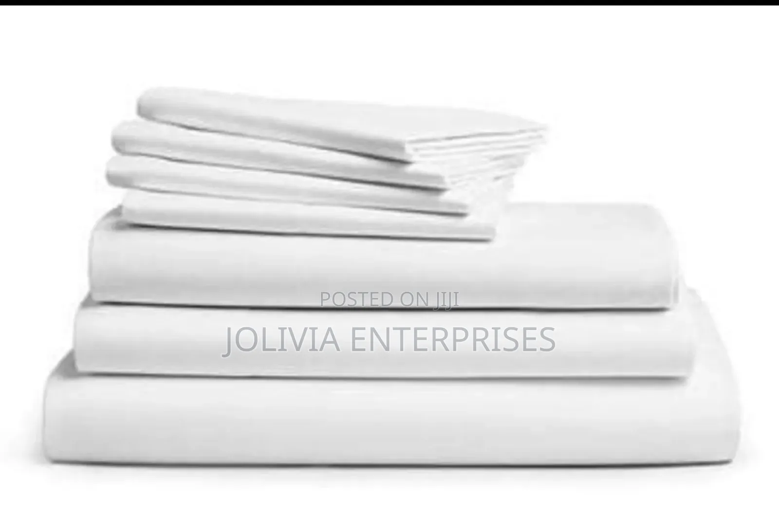 Hotel Quality Plain White Bedsheets