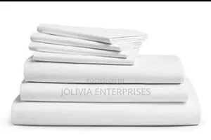 Hotel Quality Plain White Bedsheets