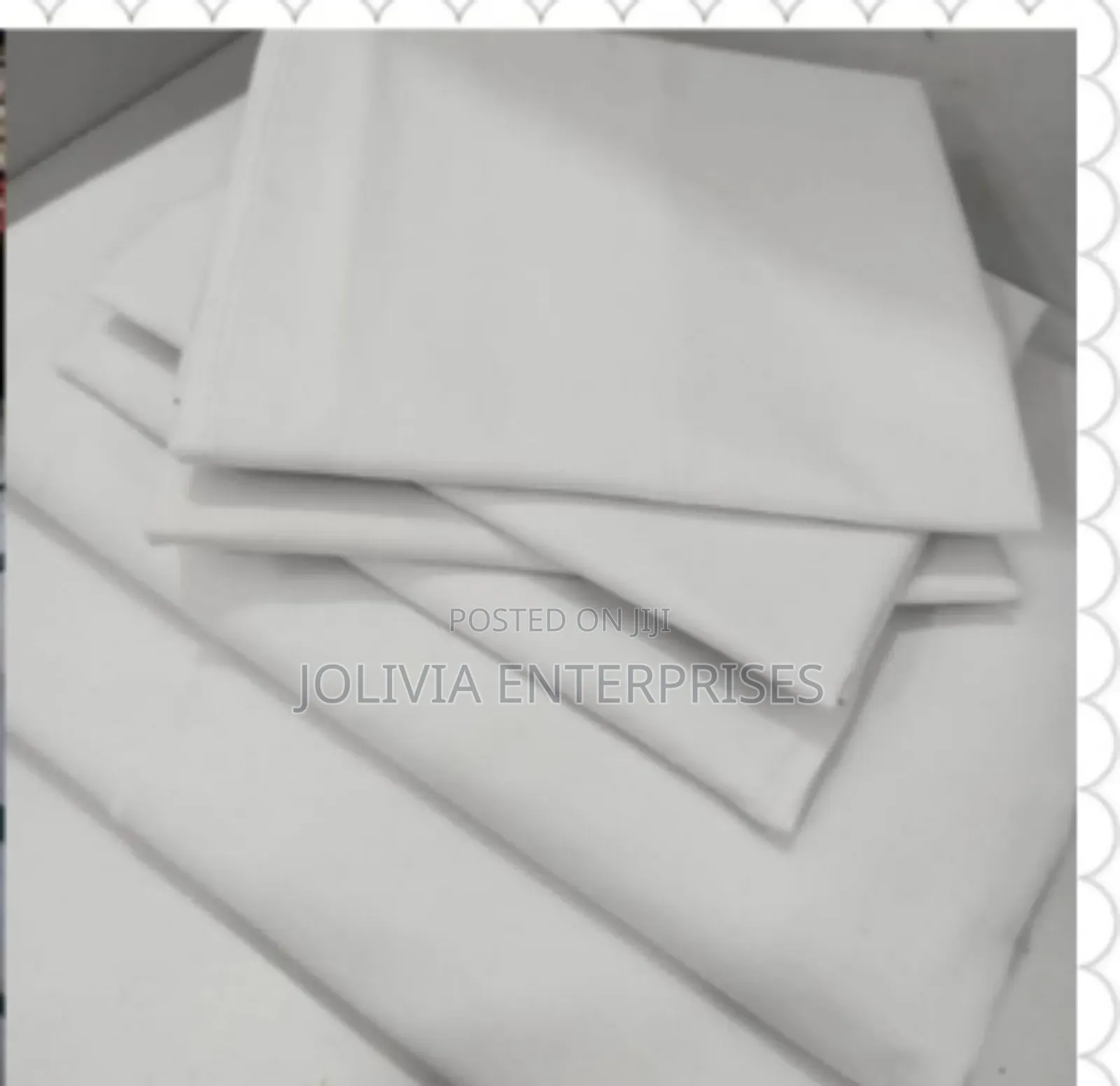 Hotel Quality Plain White Bedsheets