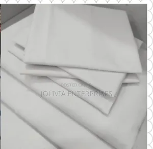 Hotel Quality Plain White Bedsheets