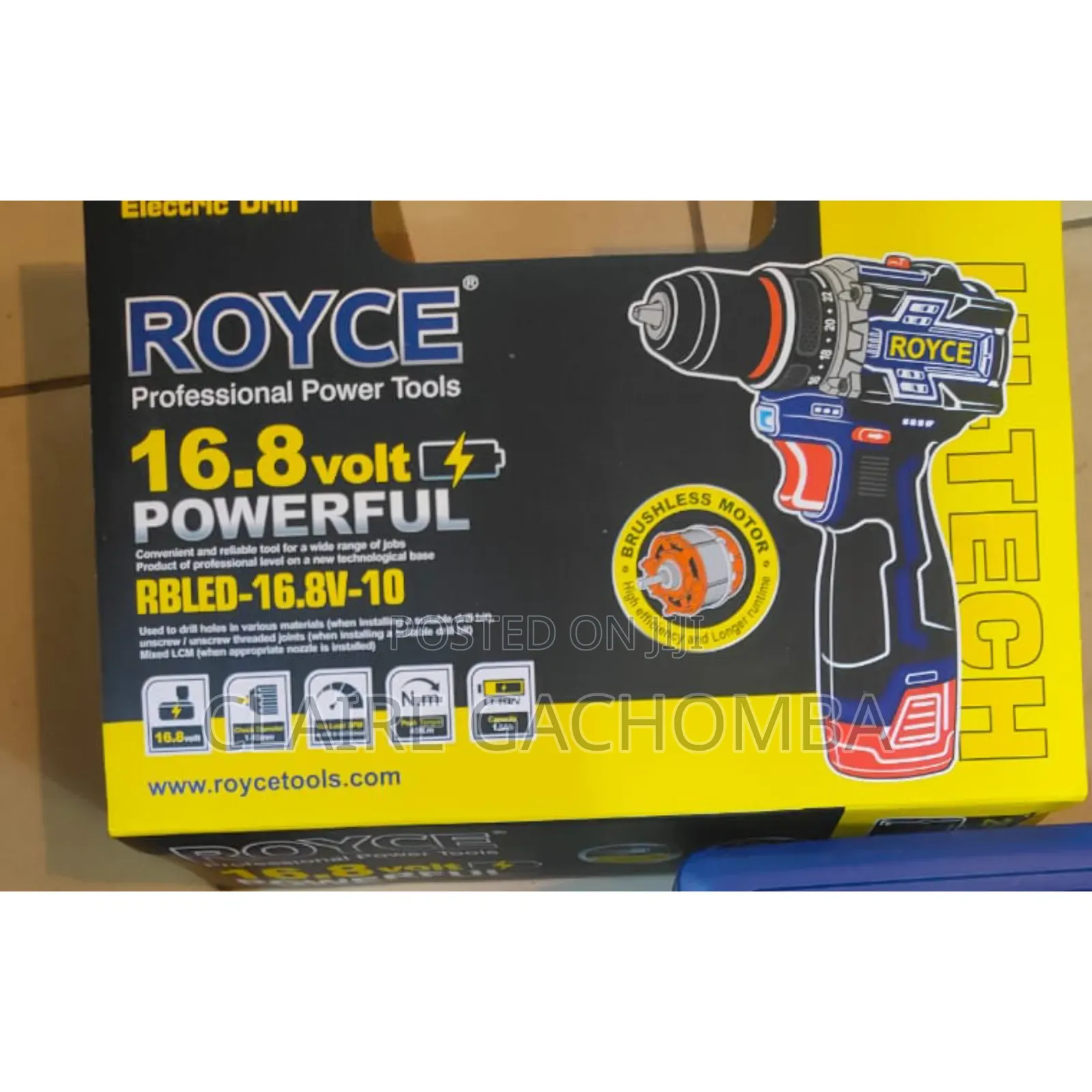 Royce 16.8v Drill Set