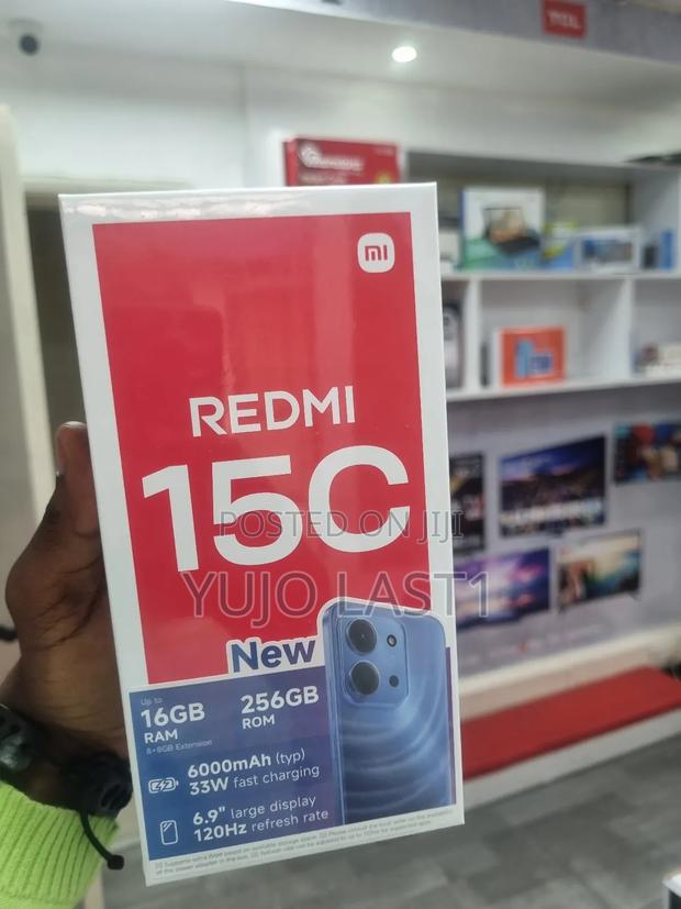 New Xiaomi Redmi 15C 4G 256 GB Blue