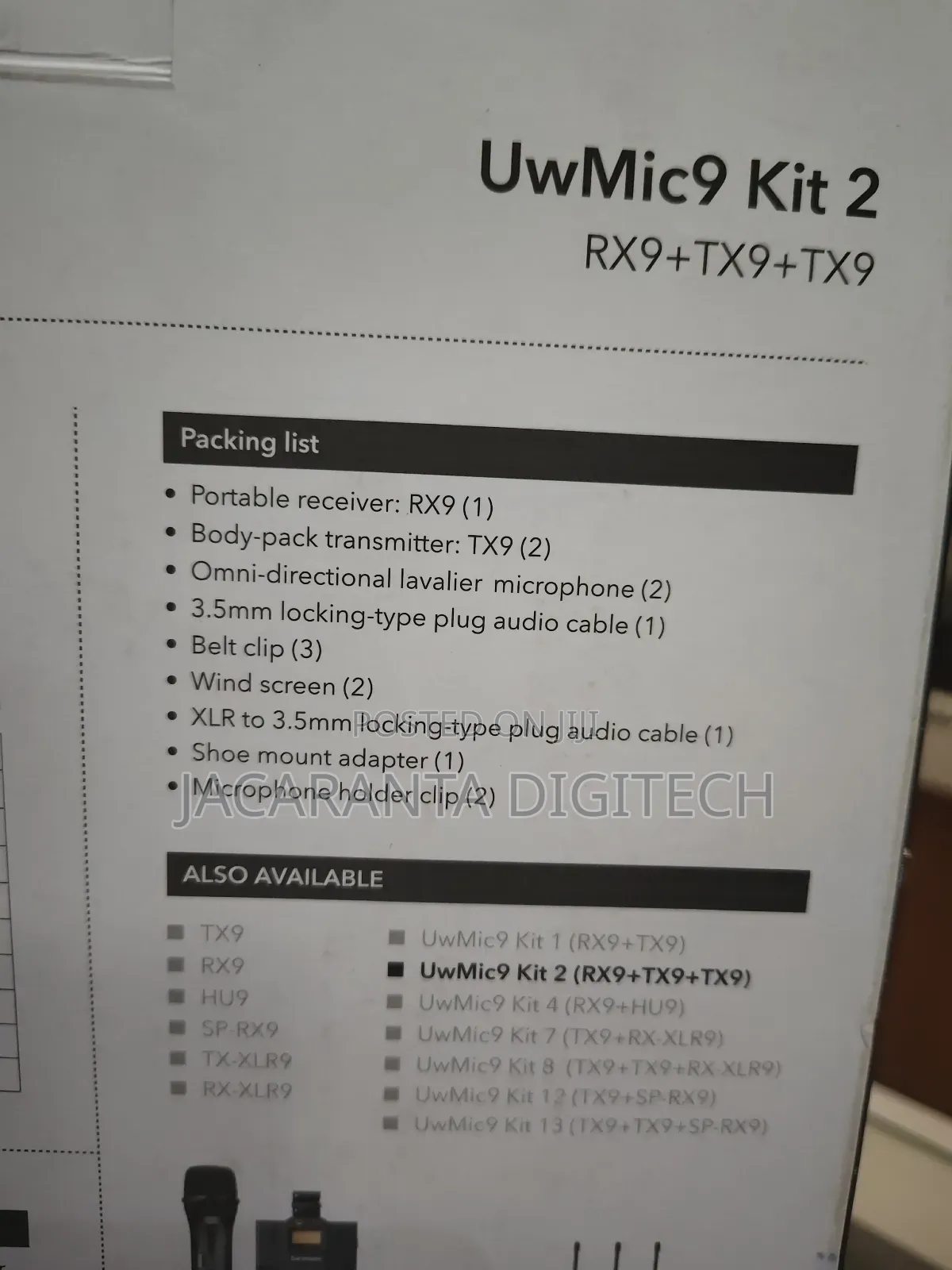 Saramonic Uwmic9 Kit 2