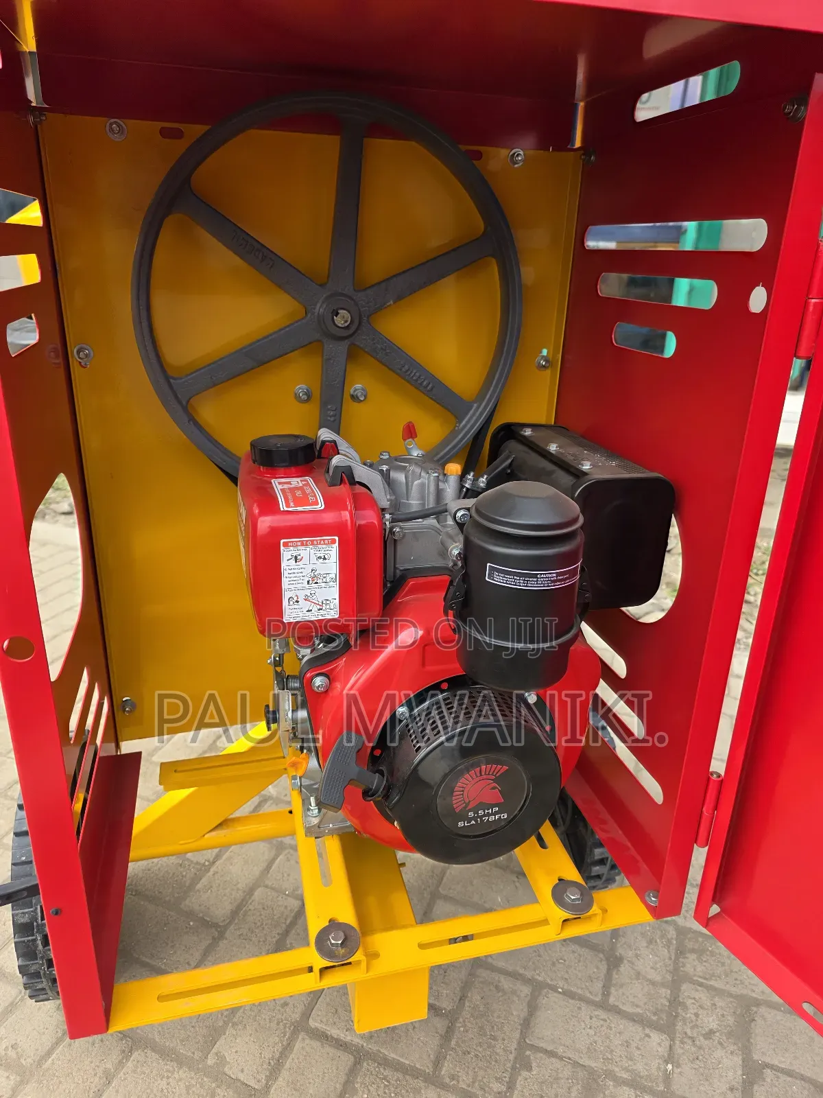 Menegotti Construction 400l Concrete Mixer –High-performance Machine.