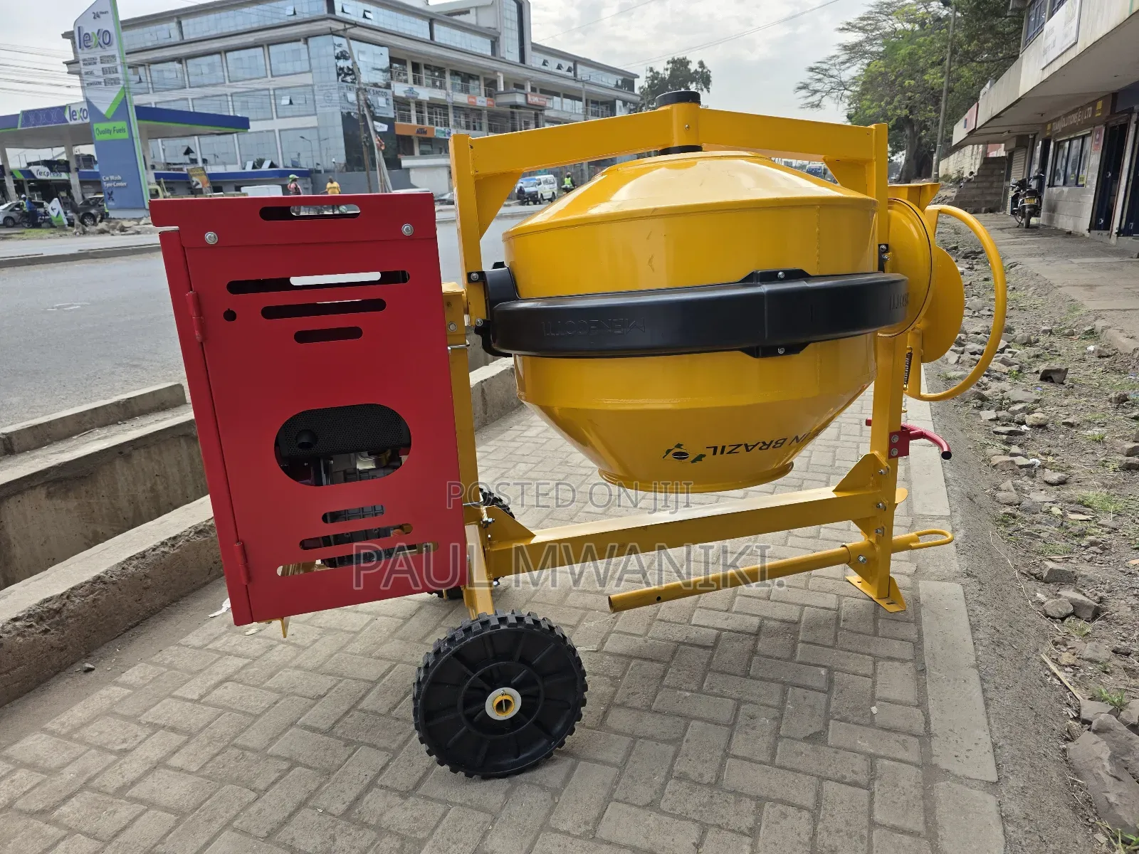 Menegotti Construction 400l Concrete Mixer –High-performance Machine.