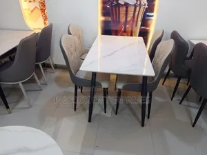 Imported Modern Marble Dining Set 4 Seater