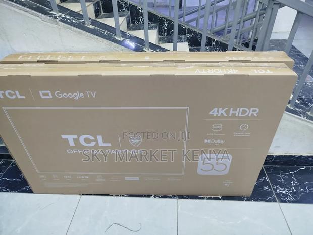Brand New TCL 55 Google HDR Tv - thumbnail 2