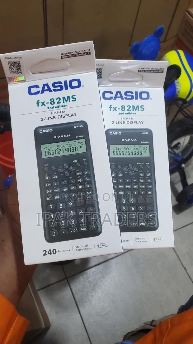 Casio General Fx-82ms 2nd Edition Scientific Calculator - main view
