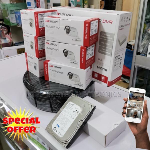 Hikvision 6 Cameras 1080p 2megapixel CCTV Kit Complete Security System - main view