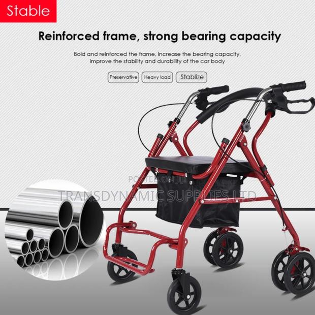 Foldable Rollator Walker - thumbnail 2