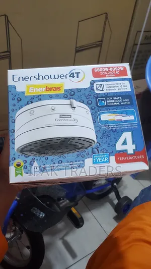 Ener Shower.Instant Shower Head. Enerbras Enershower 4t