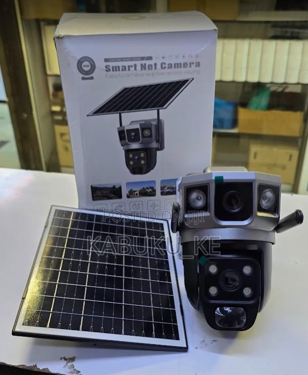4g V380 PTZ Dual Lens Solar Smart Net Camera