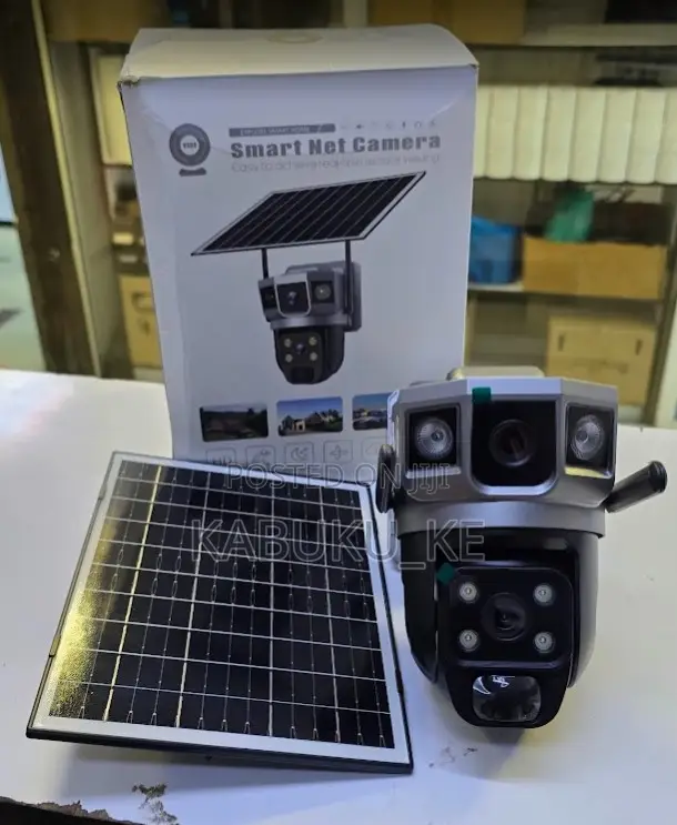 4g V380 PTZ Dual Lens Solar Smart Net Camera