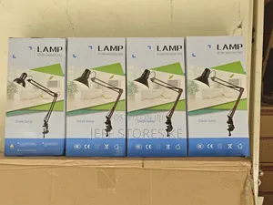 Long Clamp Adjustable Desk Lamp