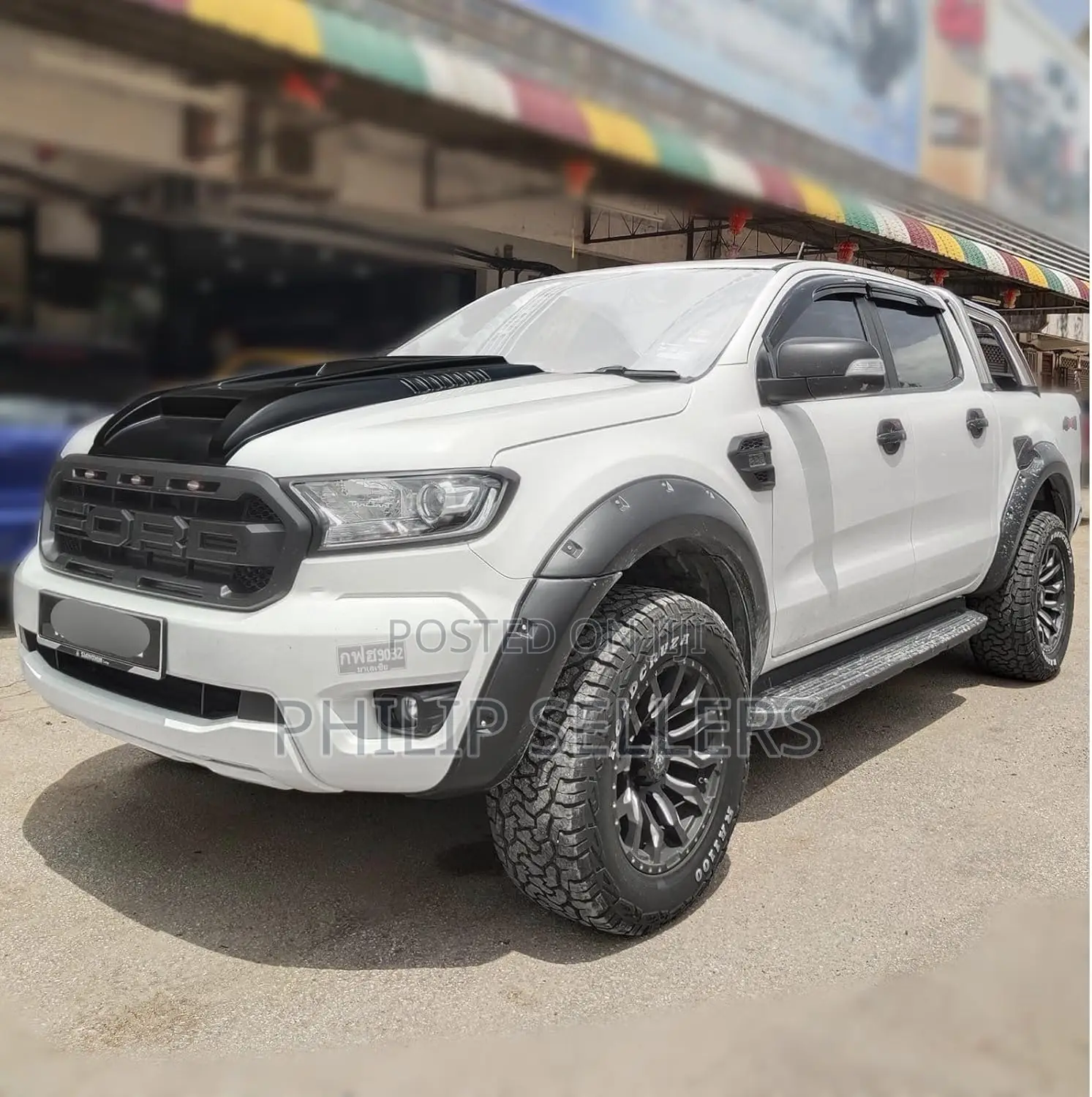 Bonnet Scoop for Ford Ranger 2015-2022 Wildtrak Raptor