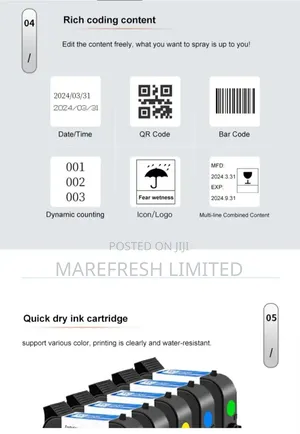 Handheld Intelligent Inkjet Printer
