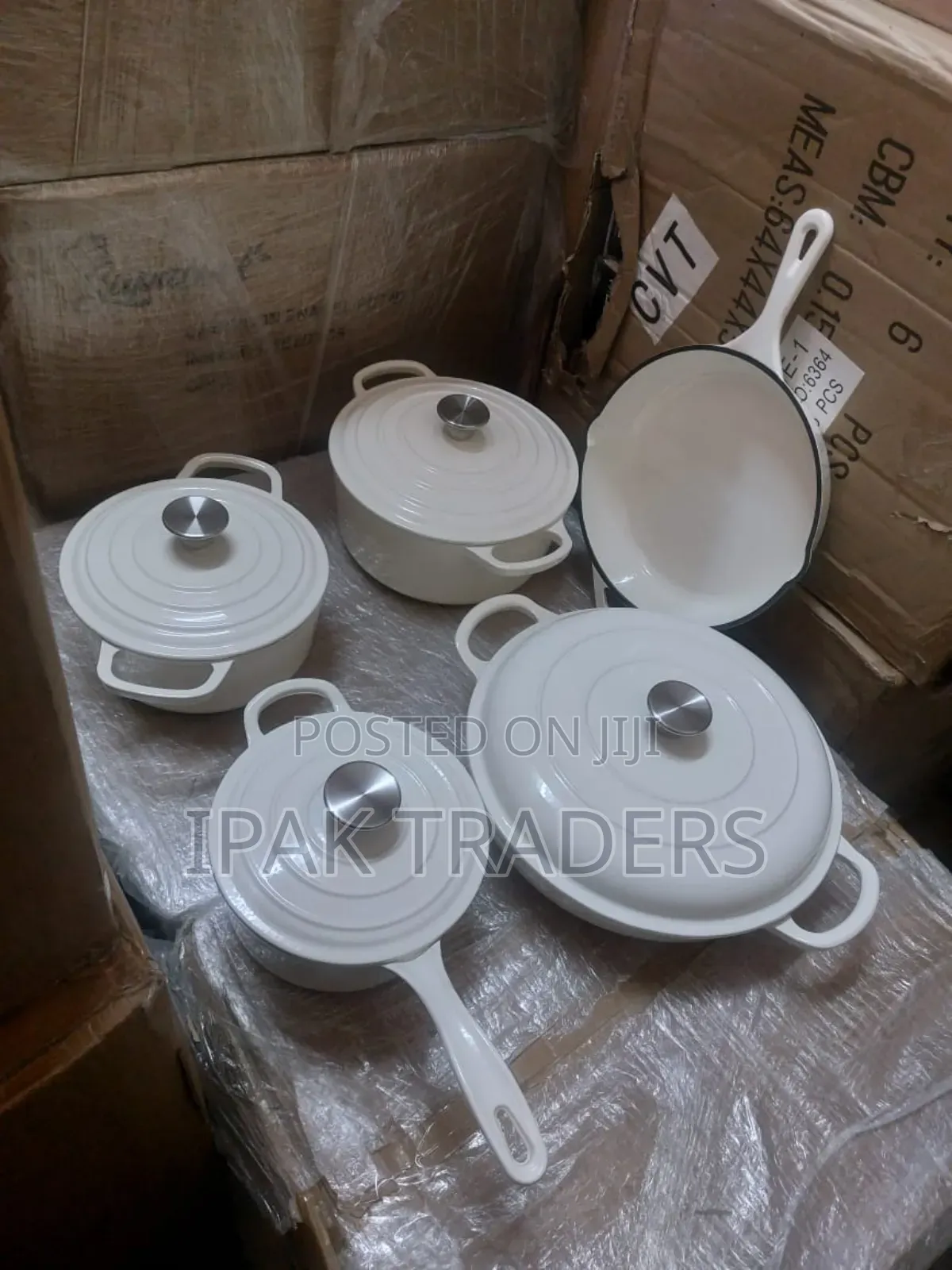 9pcs Cast Iron Cookware Good Quality