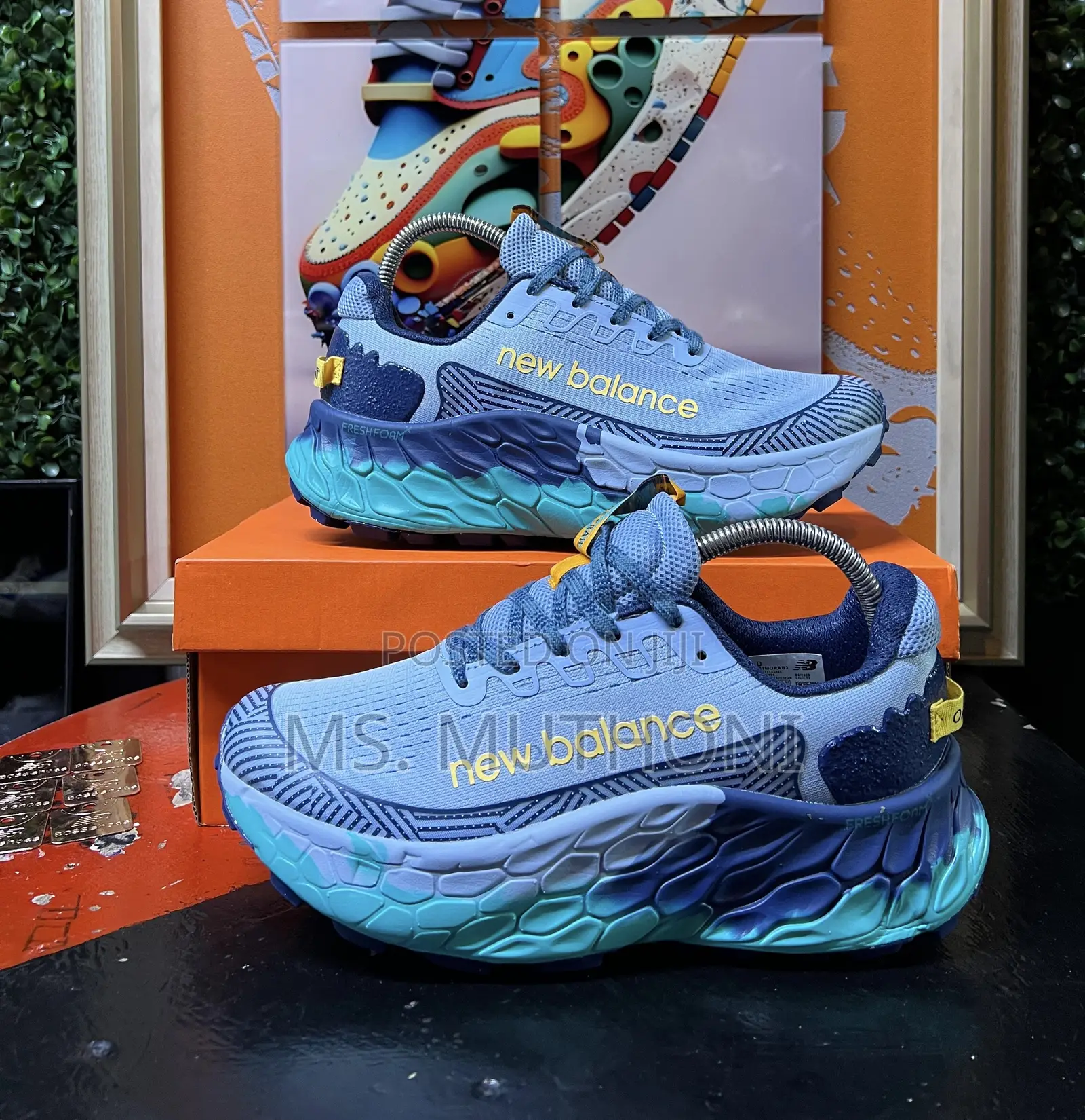 Vibram Mega Grip New Balance Fresh Foam Size 38-45