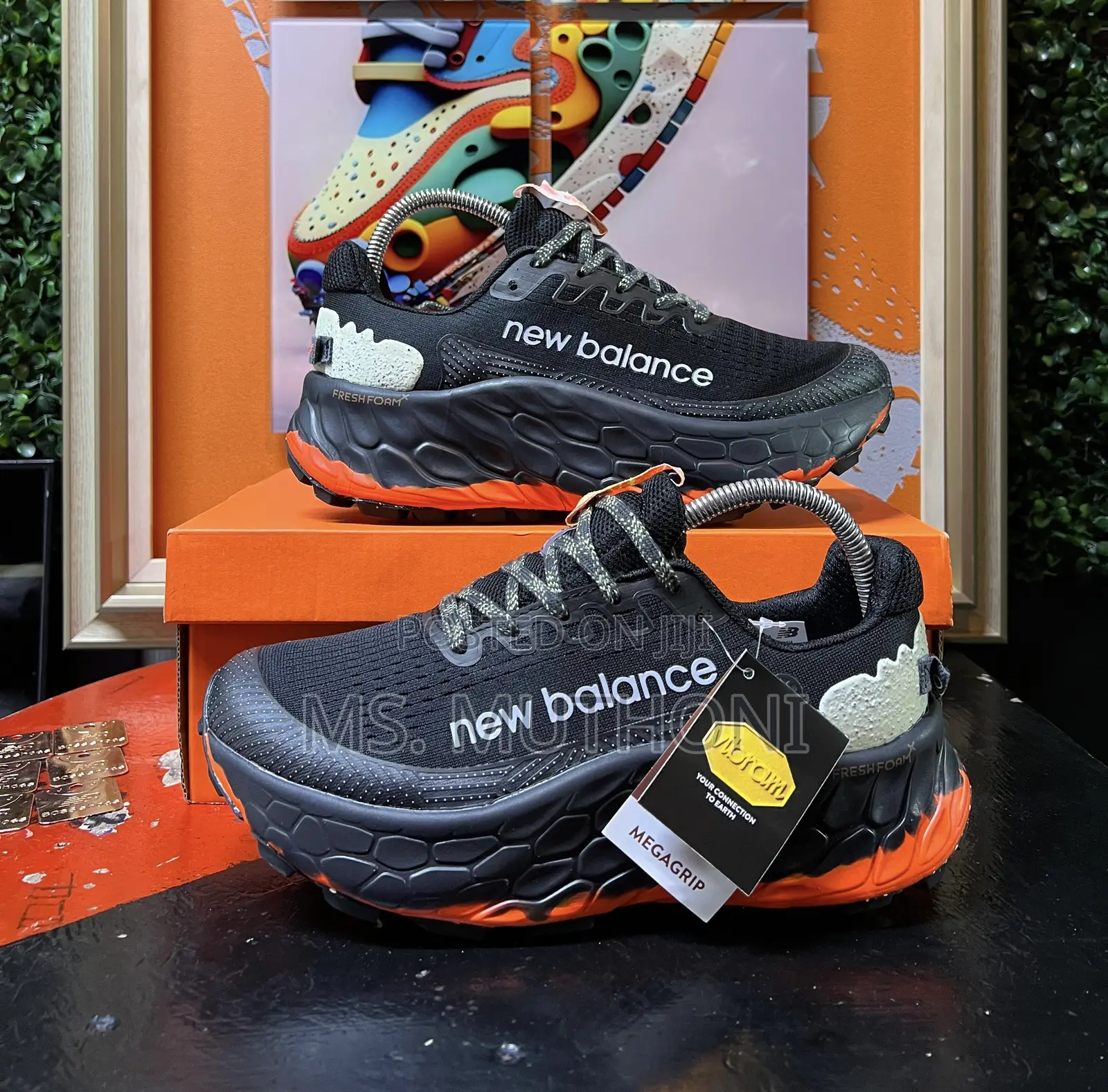 Vibram Mega Grip New Balance Fresh Foam Size 38-45