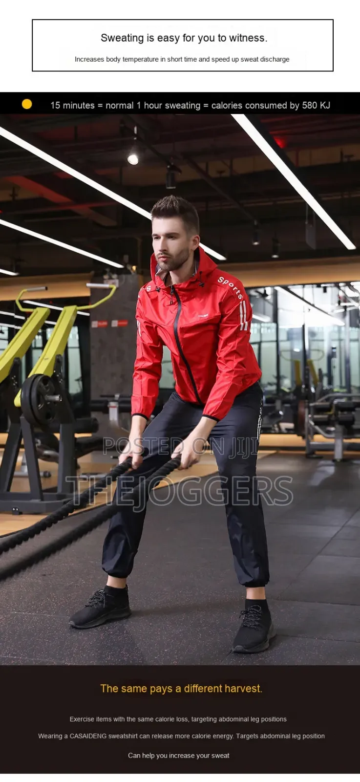 6xl,7xl,8xl High Quality Polyester Sauna Sweat Suit