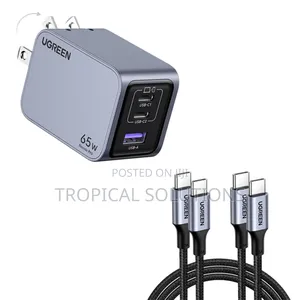 Ugreen Nexode Pro 65w 3-Port Gan Fast Charger 1.5m 100w X755